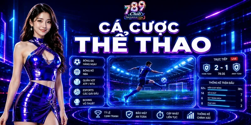 Cá Cược Thể Thao Tại 789CLUB Có Gì Nổi Bật Năm 2026?