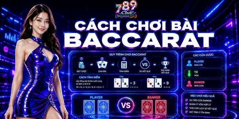 Cách chơi bài baccarat