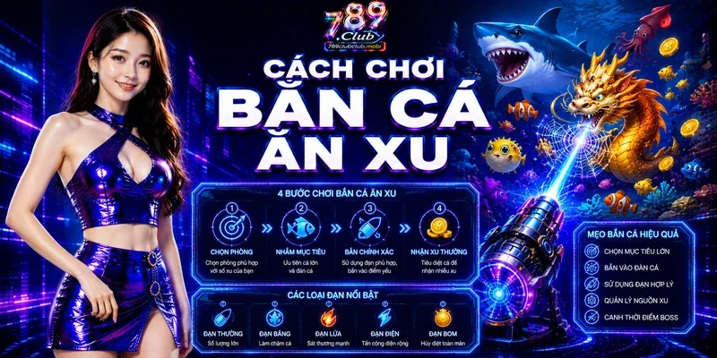 Cách Chơi Bắn Cá Ăn Xu Tăng Hiệu Quả Săn Thưởng Nhanh