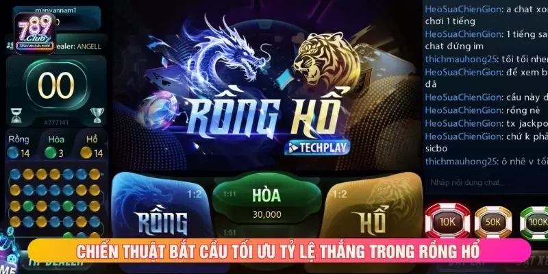 Chiến thuật bắt cầu tối ưu tỷ lệ thắng trong rồng hổ