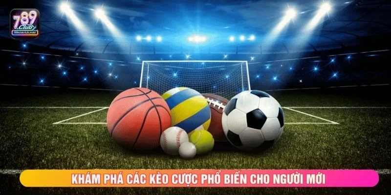 Khám phá các kèo cược phổ biến cho người mới