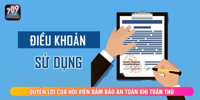 Quyền lợi của từng hội viên có trong điều khoản sử dụng