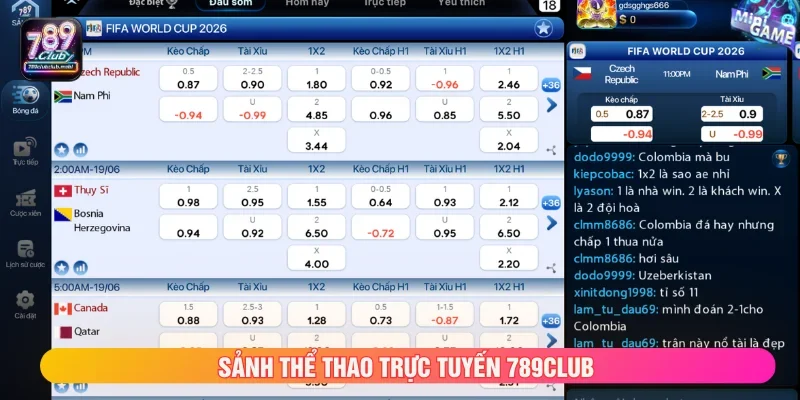 Sảnh thể thao của 789 CLUB