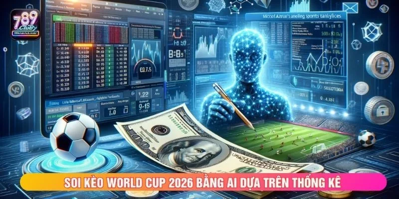 Soi kèo World Cup 2026 bằng AI dựa trên thống kê