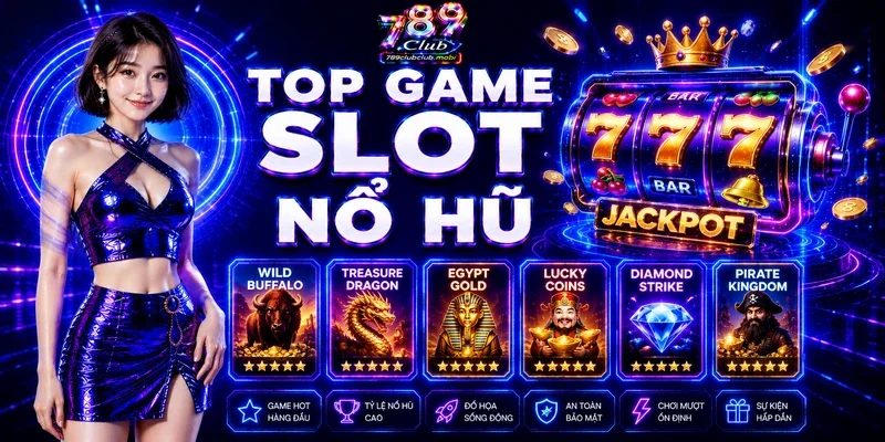 Top Game Slot Nổ Hũ Đáng Chơi Nhất Tại 789CLUB 2026